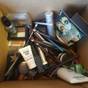 Box of makeup